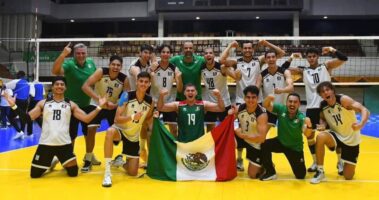 *Tamaulipeco se cuelga medalla histórica para la Selección Mexicana Sub-23 de voleibol*