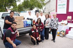 *SE UNEN GOBIERNO MUNICIPAL Y SISTEMA DIF A ‘CAMPAÑA ALIMENTA’ CON TRES TONELADAS DE AYUDA*