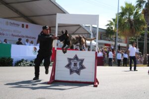 *Participa SSPT en tradicional desfile de la Revolución Mexicana*